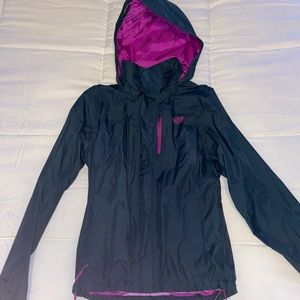 The North Face rain jacket
